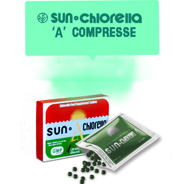 Sun Chlorella "A" ® - 300 compresse - Chlorella Italia