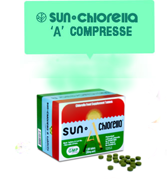 Sun Chlorella "A" ® - 1500 compresse - Chlorella Italia